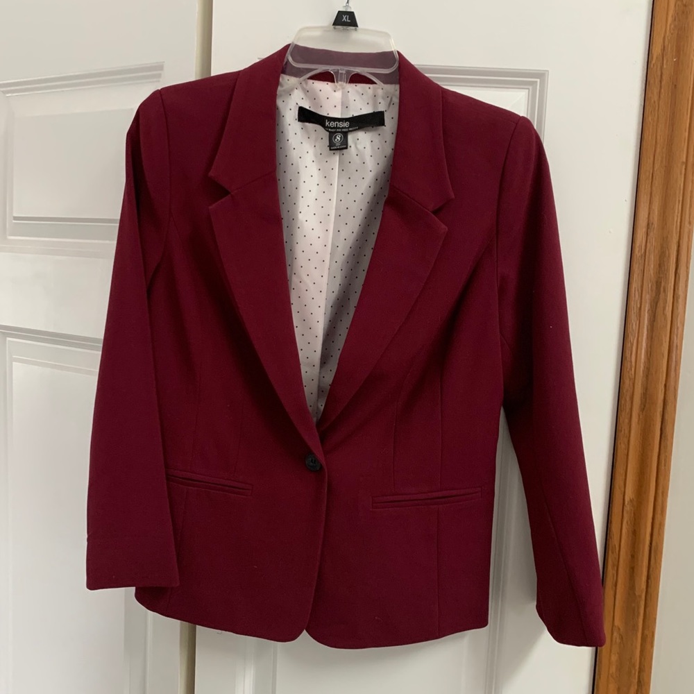 Kensie Crepe Blazer